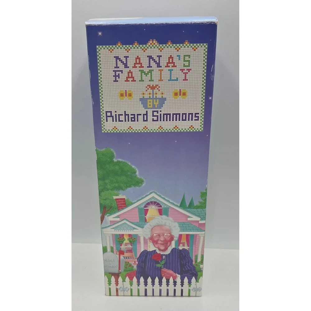 Vintage Richard Simmons Aunt Della Mae Nana's Family Doll‎ Figurine COA in Box